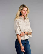 Claridge + King - The Safari in Stone Twill: S