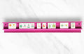 Peace Love Mahjong - Mahjong Racks + Pushers (Set of 4) | Pink