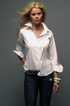 Claridge + King - The Great White Shirt, No. 1 (Pinpoint): XS