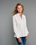 Claridge + King - The Annie Shirt in Crisp White: L