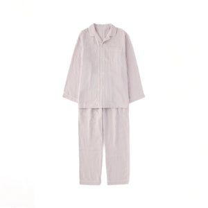 Uchino Marshmallow Gauze Pajama Unisex - Light Gray