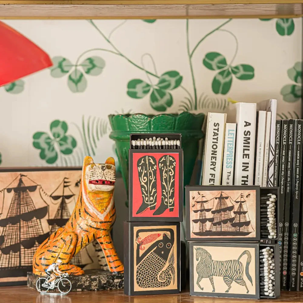 Archivist Keepsake Matchbox - Cowboy Boots