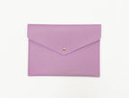 Peace Love Mahjong - Card Clutch: Large | Lilac