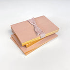 Wms & Co. Blush Jotters with Gilded edge (Set of Two)