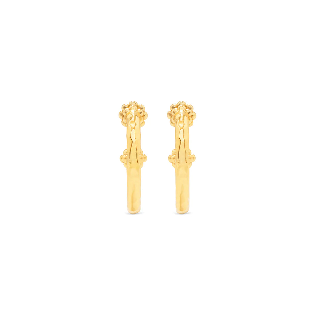 Capucine De Wulf Berry Slice Small Hoop Earrings - Gold