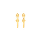 Capucine De Wulf Berry Slice Small Hoop Earrings - Gold