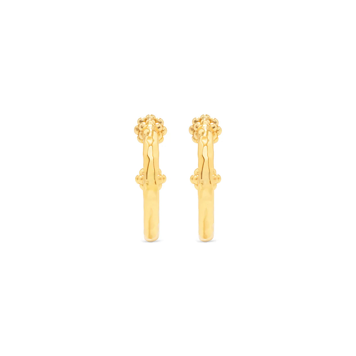 Capucine De Wulf Berry Slice Small Hoop Earrings - Gold