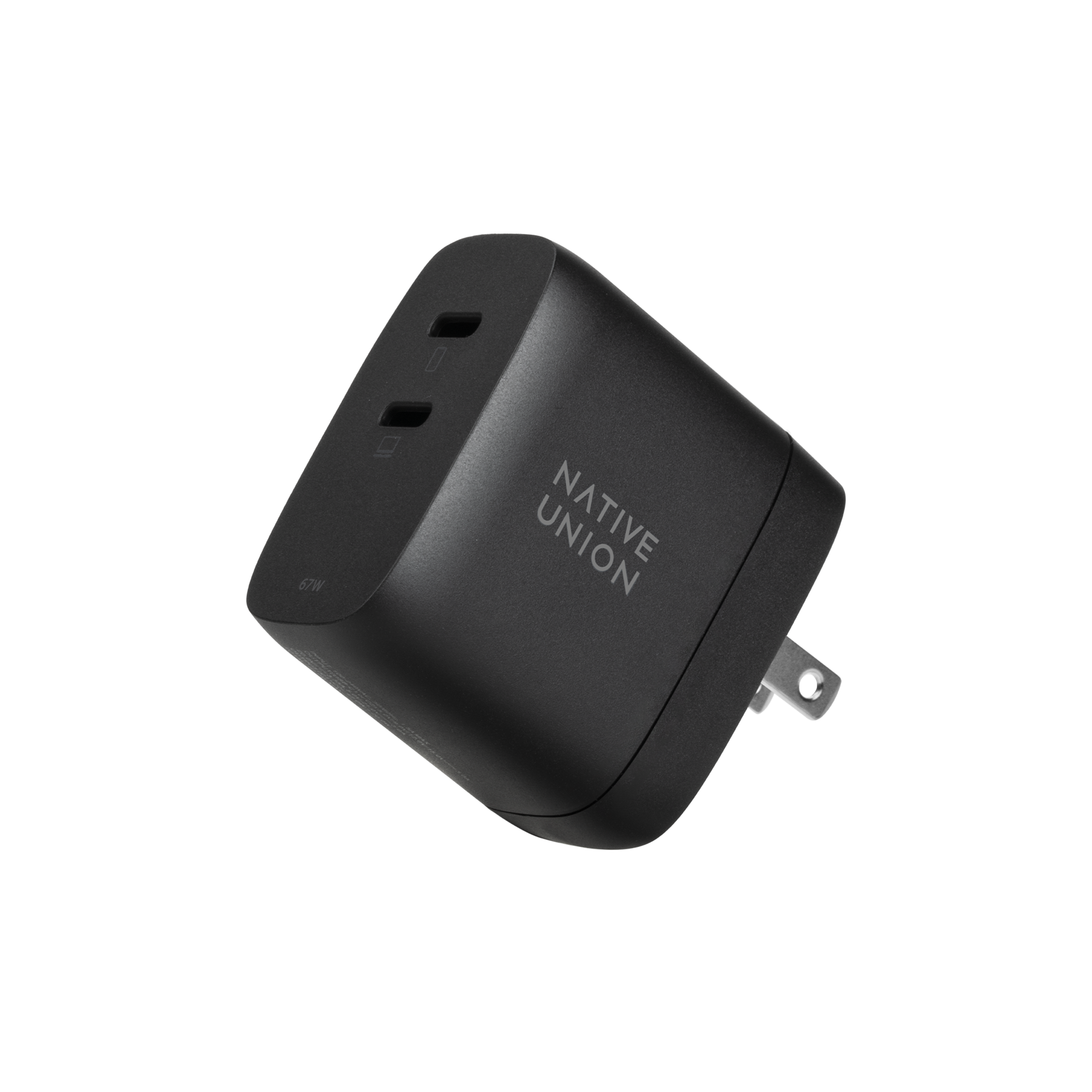 Native Union Paris - Fast GaN Charger PD 67W: Black