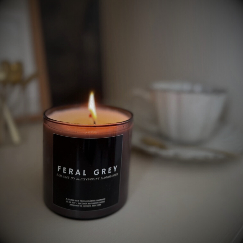 Poured New York - FERAL GREY | 10oz Candle
