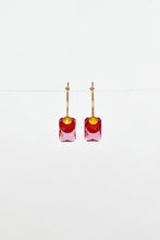 Load image into Gallery viewer, Abacus Row Sweet Pea Earrings - No. 27
