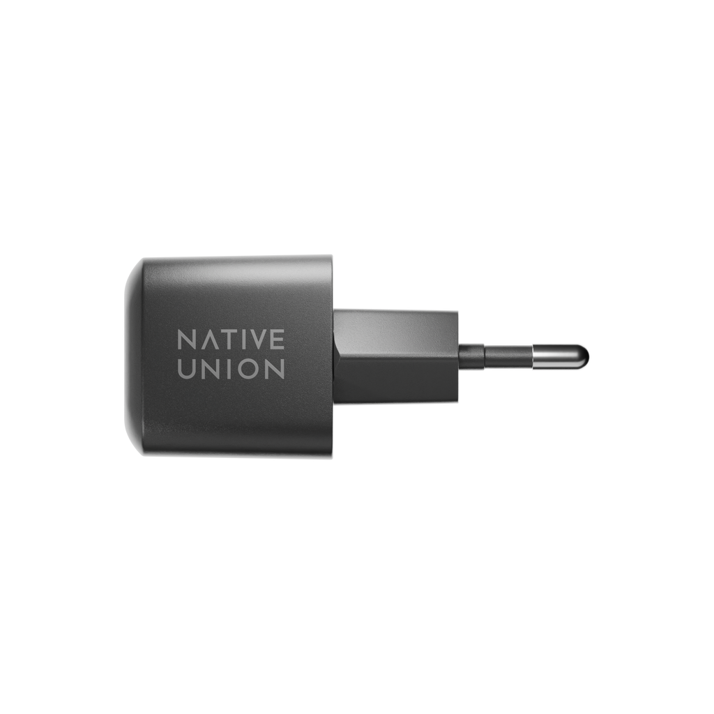 Native Union Paris - Fast GaN Charger PD 30W: US/CA Plug / Black
