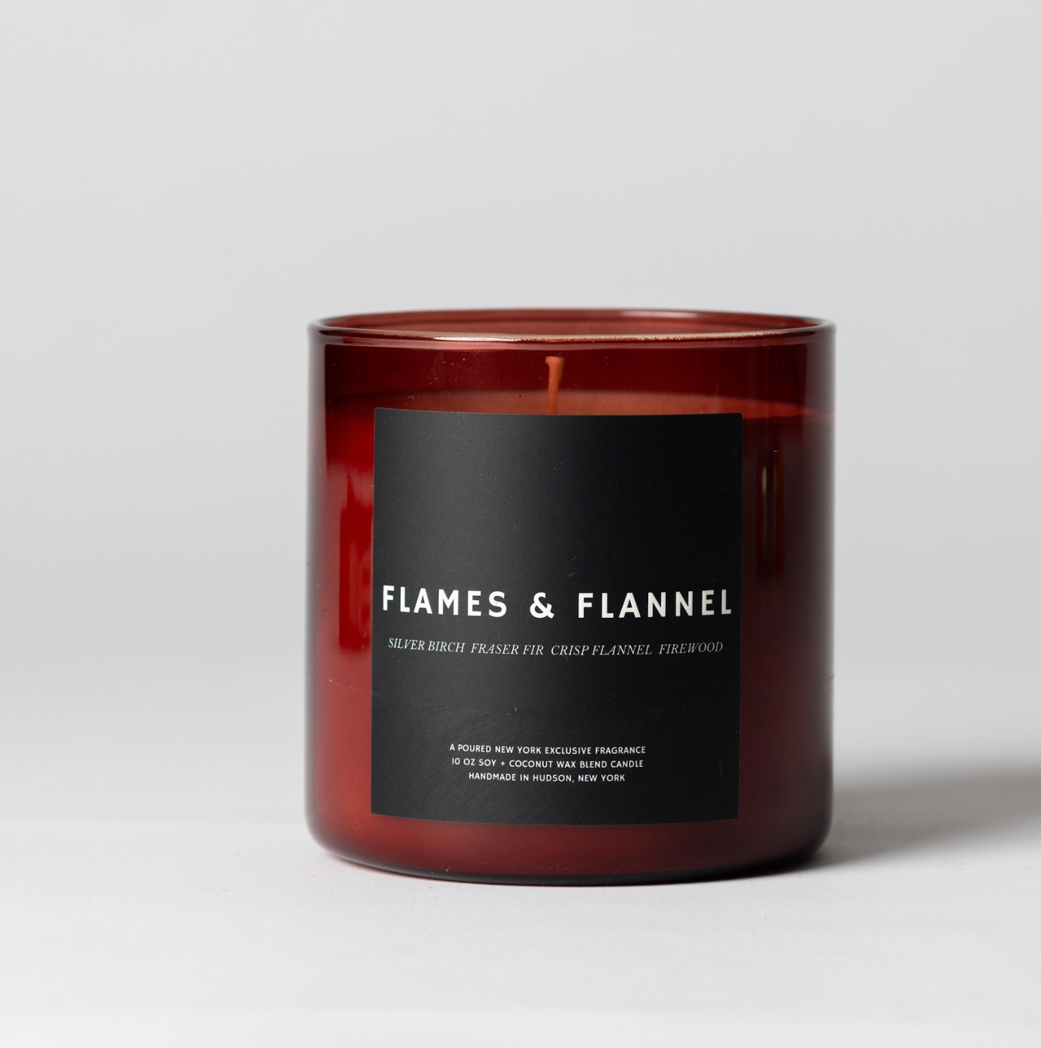 Poured New York - FLAMES & FLANNEL | 10oz Candle
