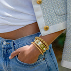 Capucine De Wulf Berry Eternity Hinged Bangle