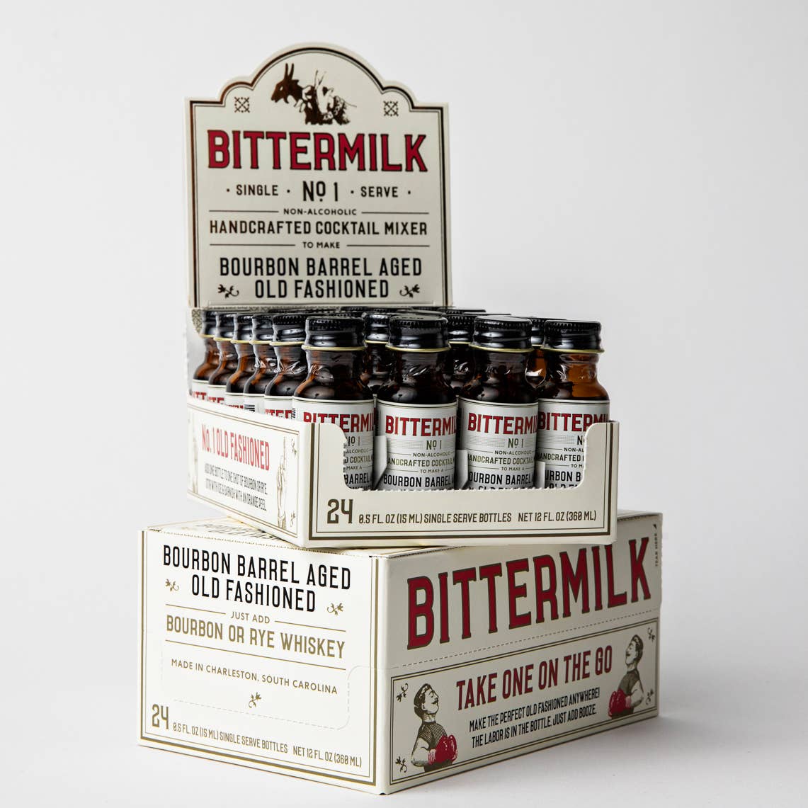Bittermilk Bottling Co. - Single Serve Bourbon Barrel Aged Old Fashioned