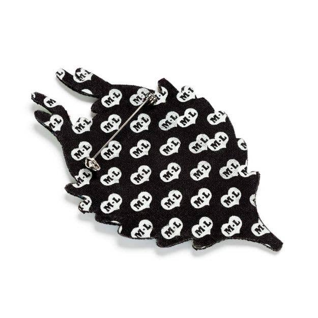 Macon & Lesquoy - Brooch - Peacock Feather