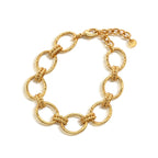 Capucine De Wulf Cleopatra Grande Link Bracelet - Gold