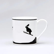 Load image into Gallery viewer, HAM - Ski Jumping Rabbit Mug
