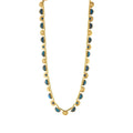Capucine De Wulf Cleopatra Riviere Necklance - Blue Labradorite