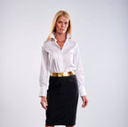 Claridge + King - The Great White Shirt, No. 1 (Pinpoint): XS