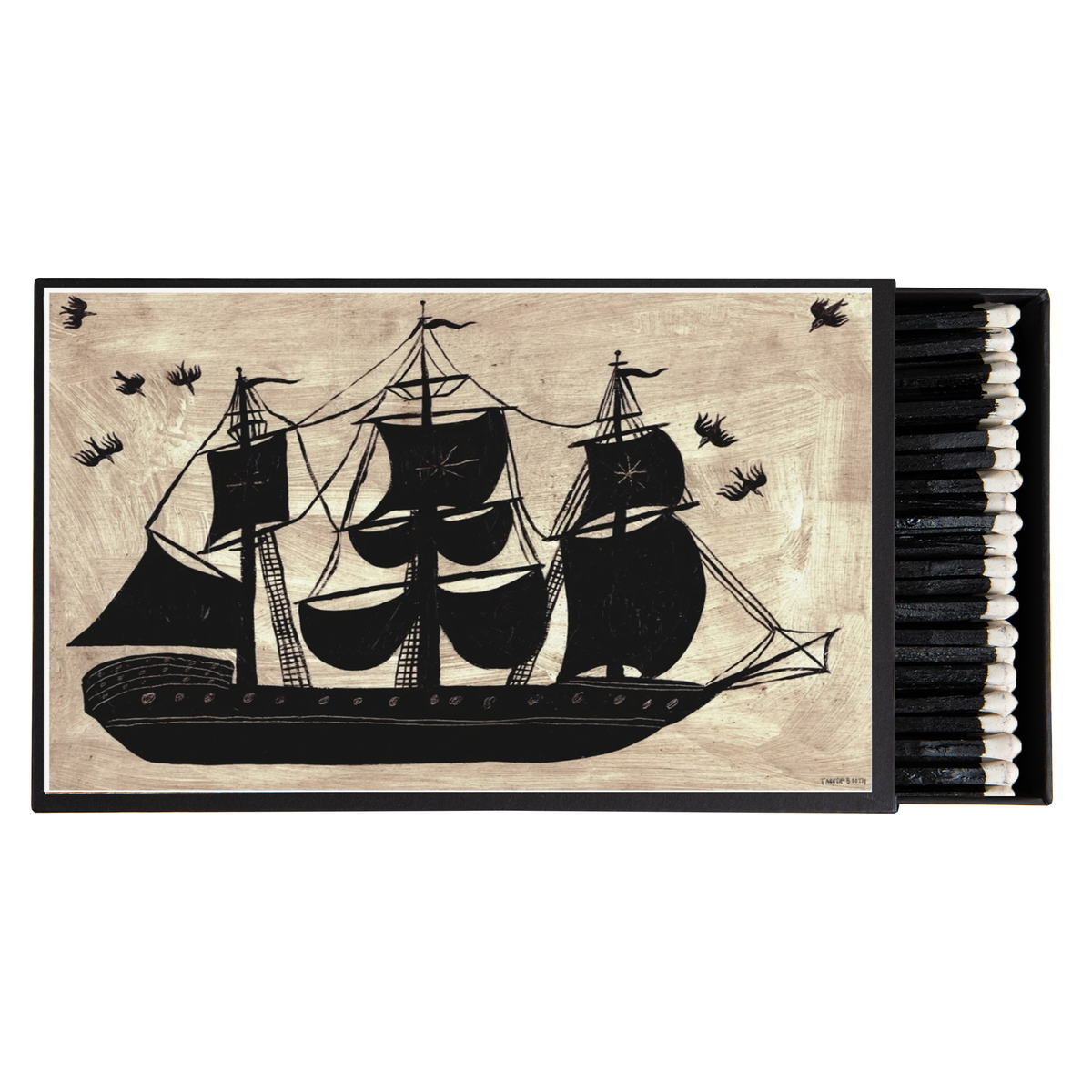 Archivist Keepsake Matchbox - Ship