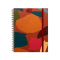 Moglea - Rouge Medium A5 Notebook: Ruled Pages