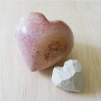 Soapstone Hand-Carved Large Heart