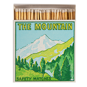 Archivist Keepsake Matchbox - The Mountain