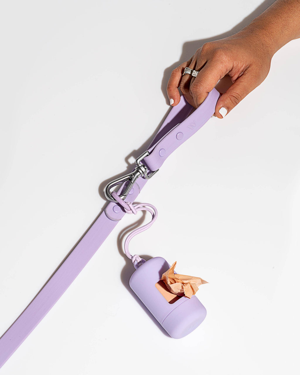 Wild One - Poop Bag Carrier Dispenser for Pets & Dogs - Orchid