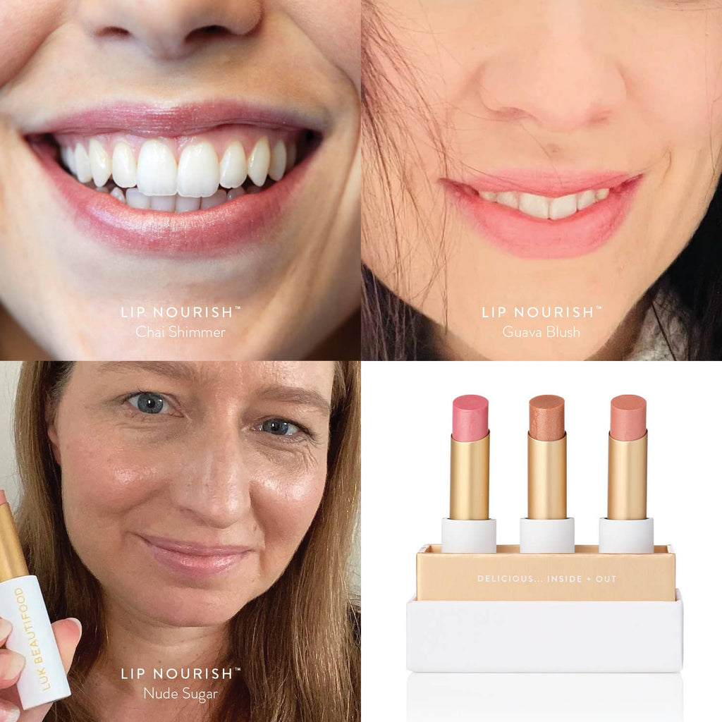 LÜK BEAUTIFOOD - Lip Trio | Soft Shimmers