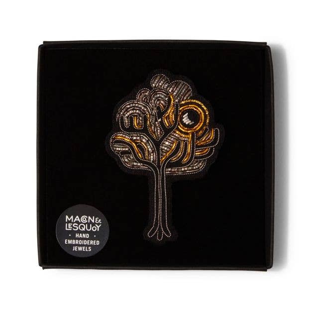Macon & Lesquoy - Brooch - Nocturnal Tree