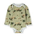 Milkbarn Cotton Long Sleeve One Piece | Forest Party