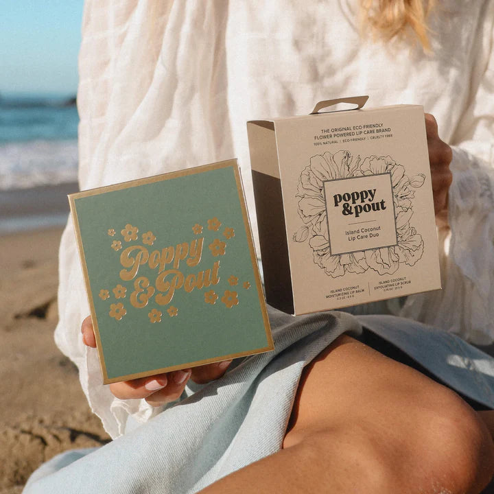 Poppy & Pout - Lip Care Duo | Island Coconut