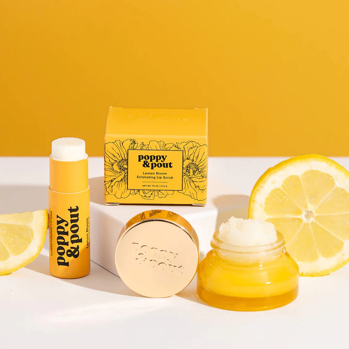 Poppy & Pout - Lip Care Duo | Lemon Bloom