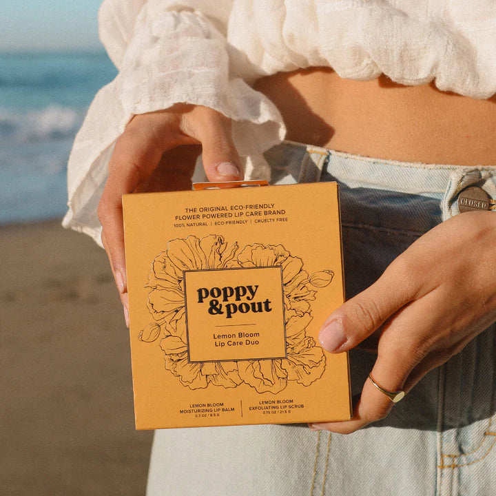Poppy & Pout - Lip Care Duo | Lemon Bloom
