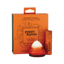 Load image into Gallery viewer, Poppy &amp; Pout Lip Care Duo - Orange Blossom
