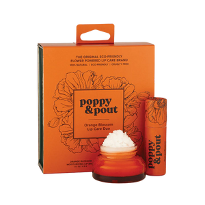 Poppy & Pout Lip Care Duo - Orange Blossom