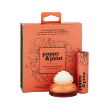 Load image into Gallery viewer, Poppy &amp; Pout - Lip Care Duo | Pomegranate Peach
