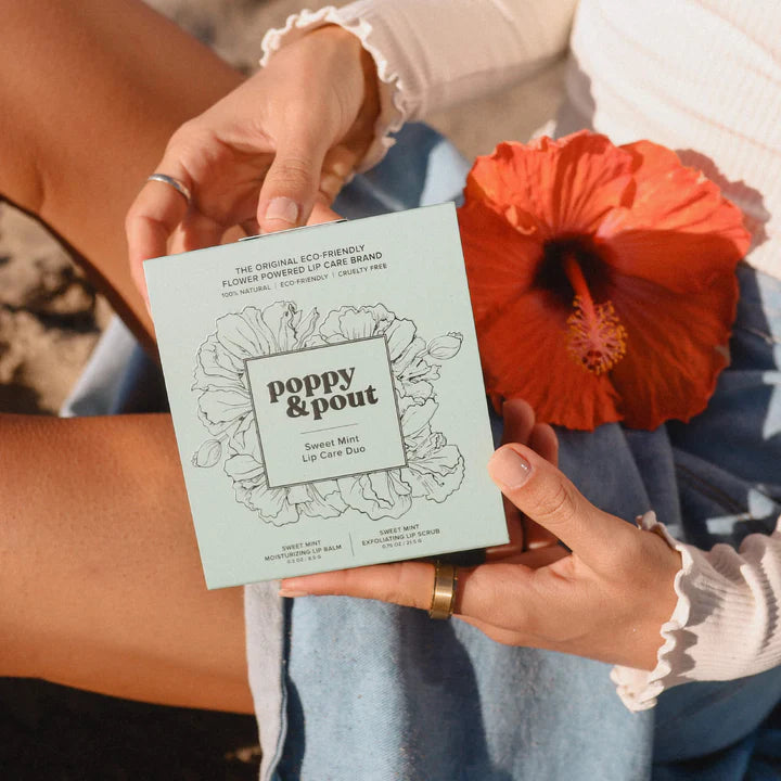 Poppy & Pout - Lip Care Duo | Sweet Mint
