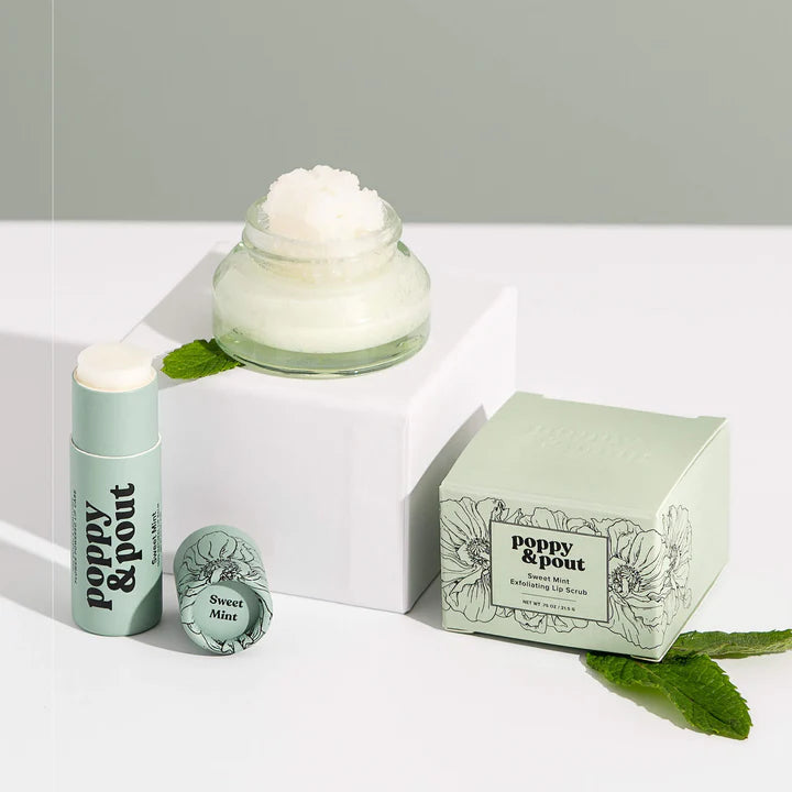 Poppy & Pout - Lip Care Duo | Sweet Mint