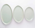 Haand Oval Platter - Ripple | 13 in - Celadon