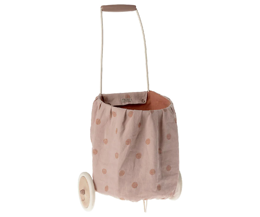 Maileg Trolley Multi dots - Rose