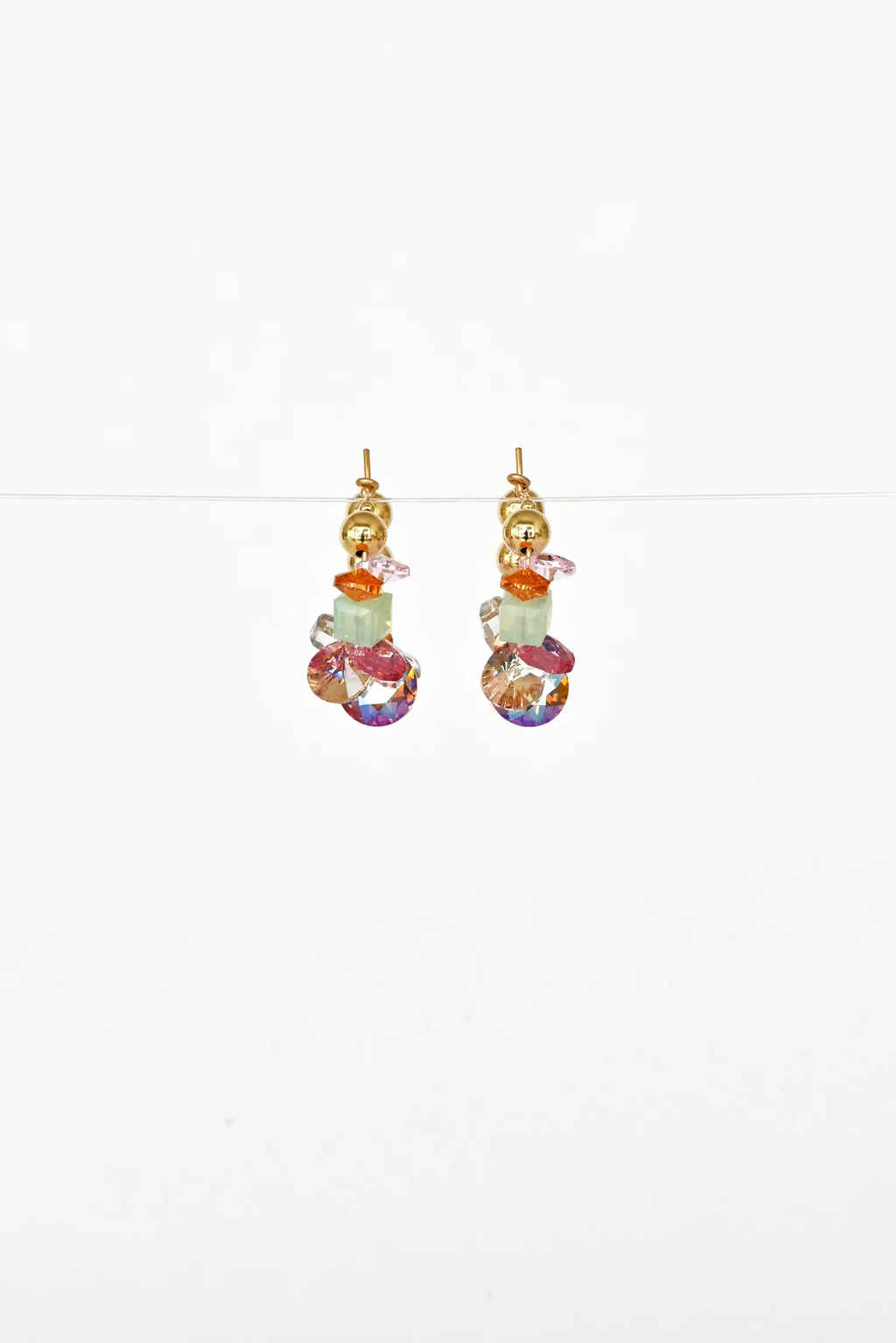 Abacus Row Azalea Earrings - No. 18