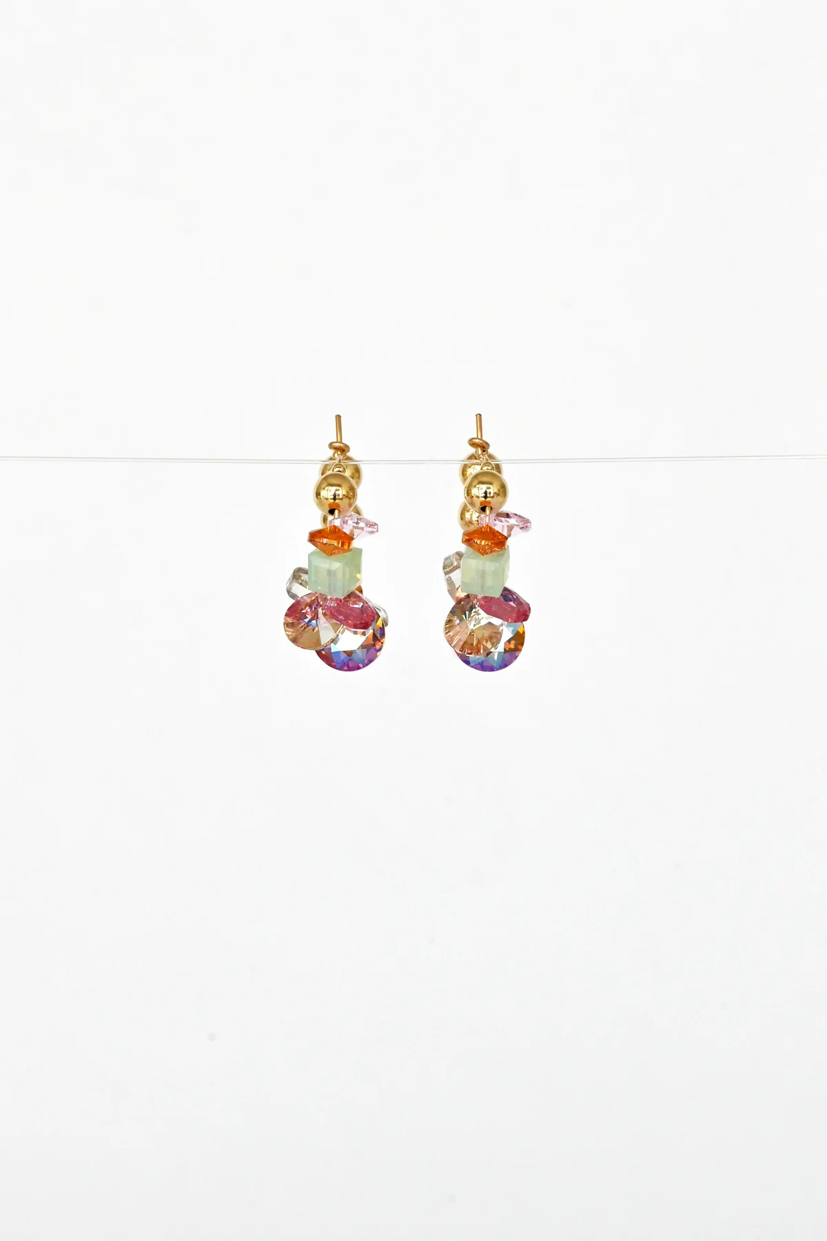 Abacus Row Azalea Earrings - No. 18