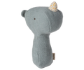 Maileg Lullaby Friends - Rhino Rattle - Dusty Blue