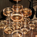 Kelly Wearstler Zuma Collection - Champagne Coupe | Set of Four