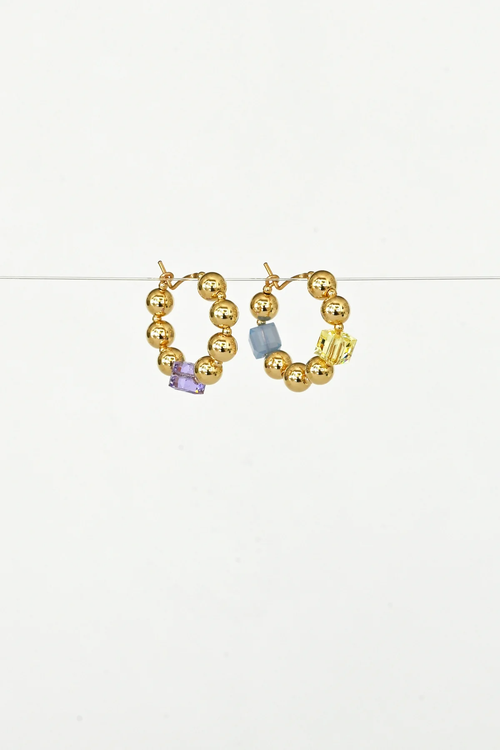 Abacus Row Daisy Earrings - No. 2 / Small