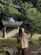 Oats & Rice Cashmere Crochet Gloves | Cream