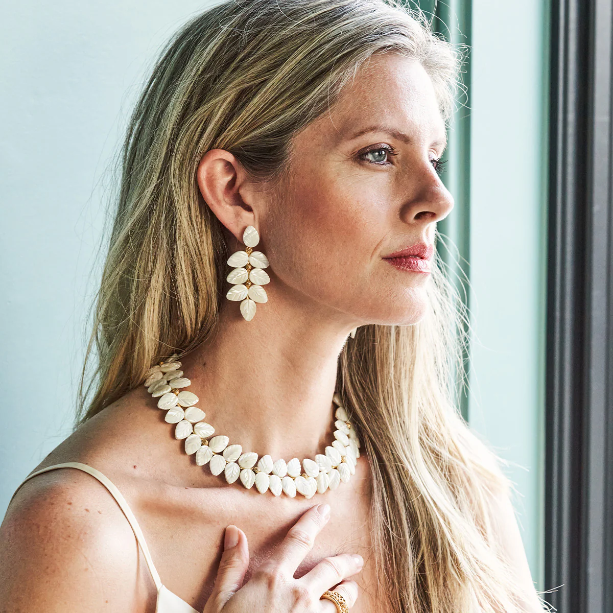 Capucine De Wulf Mermaid Garden Vine Necklace