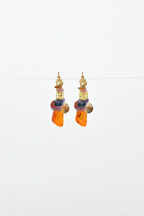 Abacus Row Lady's Slipper Earrings - No. 1