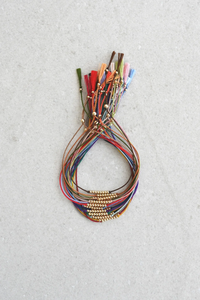 Abacus Row Friendship Bracelet No. 3 - Plantain